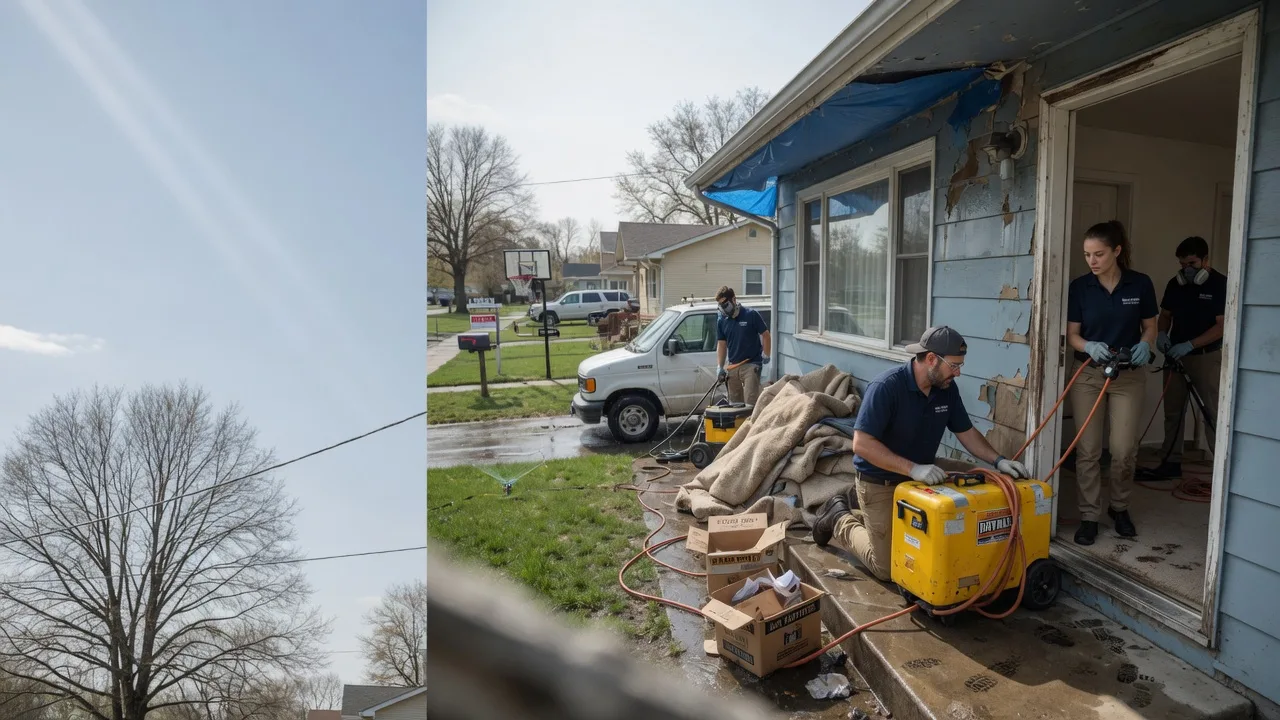 Basement Flood Cleanup in Hager City, WI near me